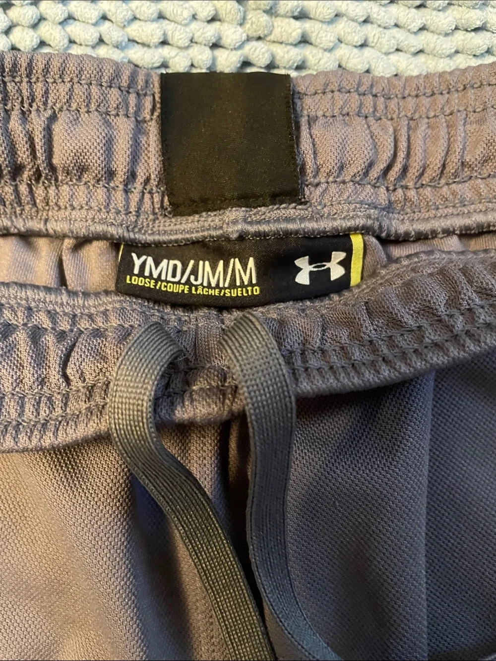 Set of 2 - Boys Under Armor Athletic Shorts - Black and Gray